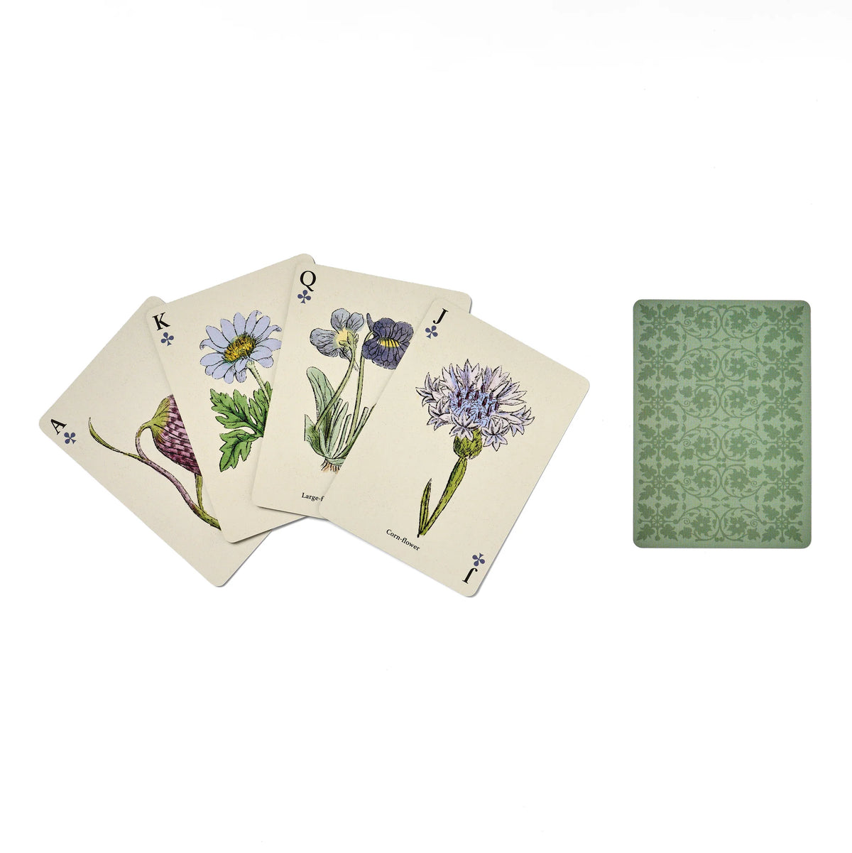 Playing Card Deck - Wildflowers