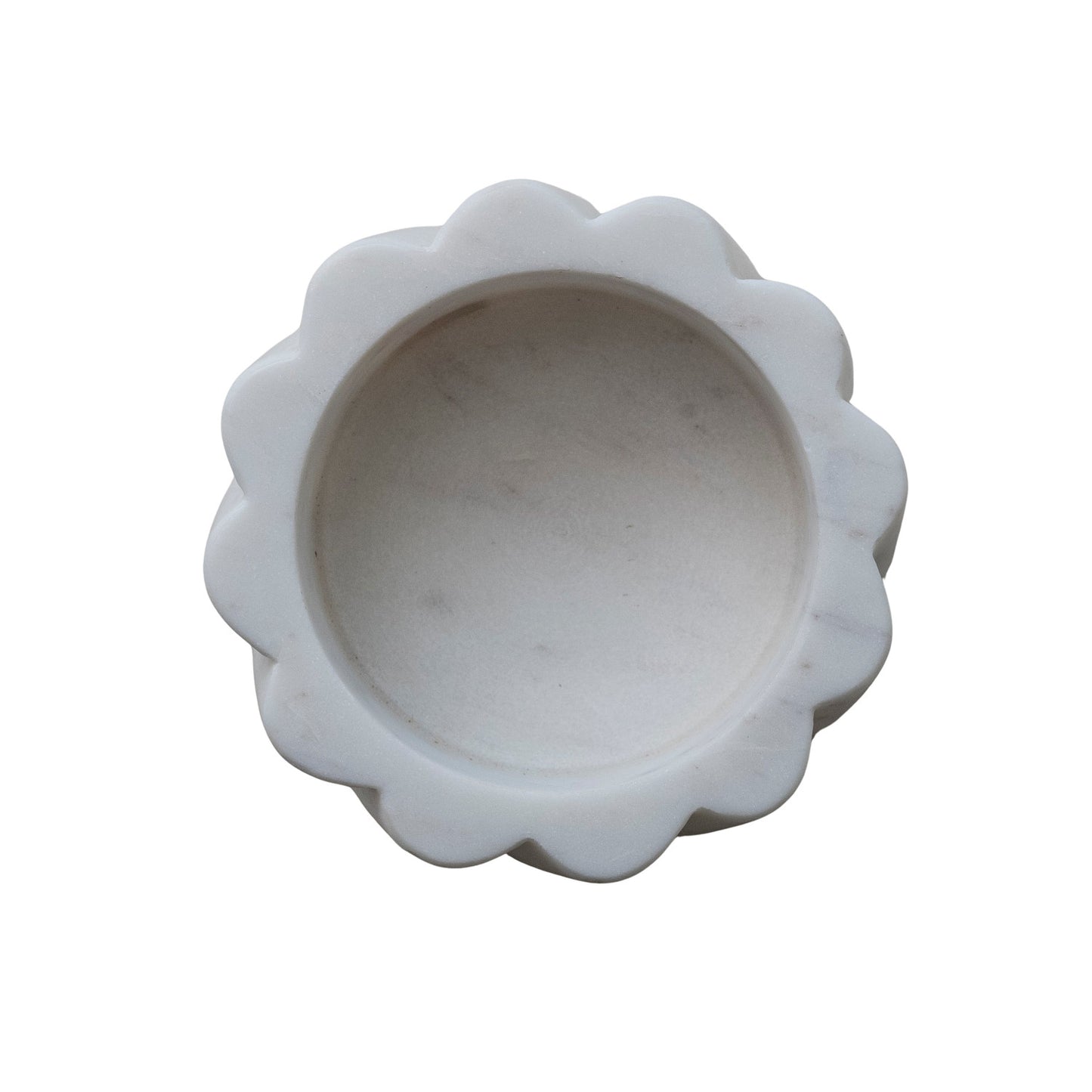 Marble Scallop Bottle Holder