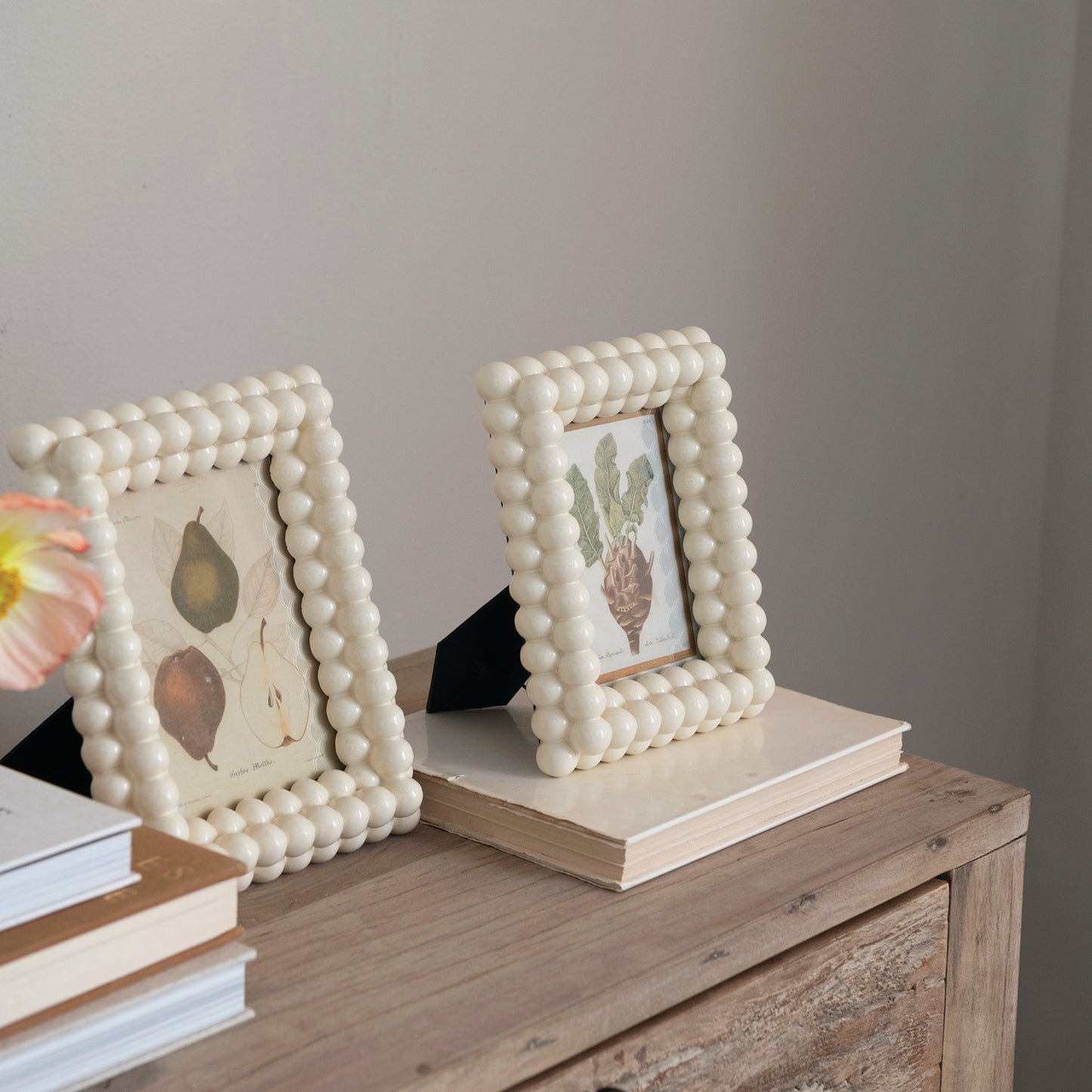 Resin and Glass Ball Photo Frame