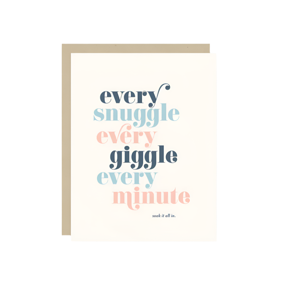 Every Snuggle New Baby Card