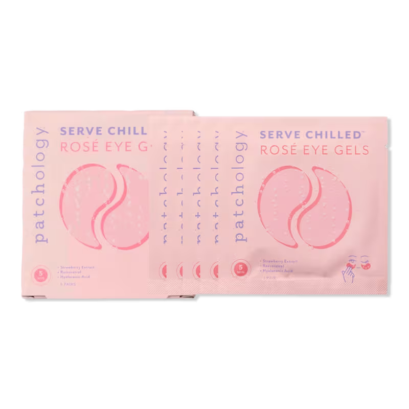 Serve Chilled Rosé Eye Gel Set