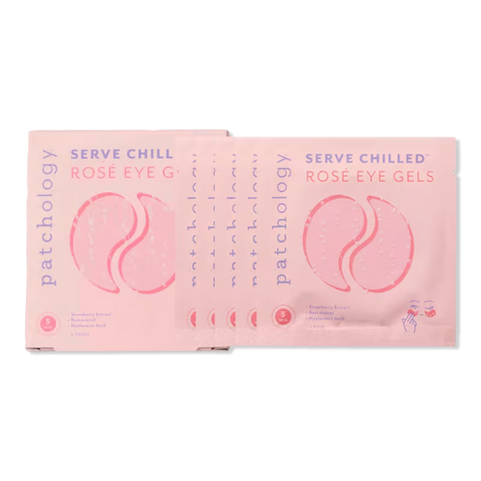 Serve Chilled Rosé Eye Gel Set
