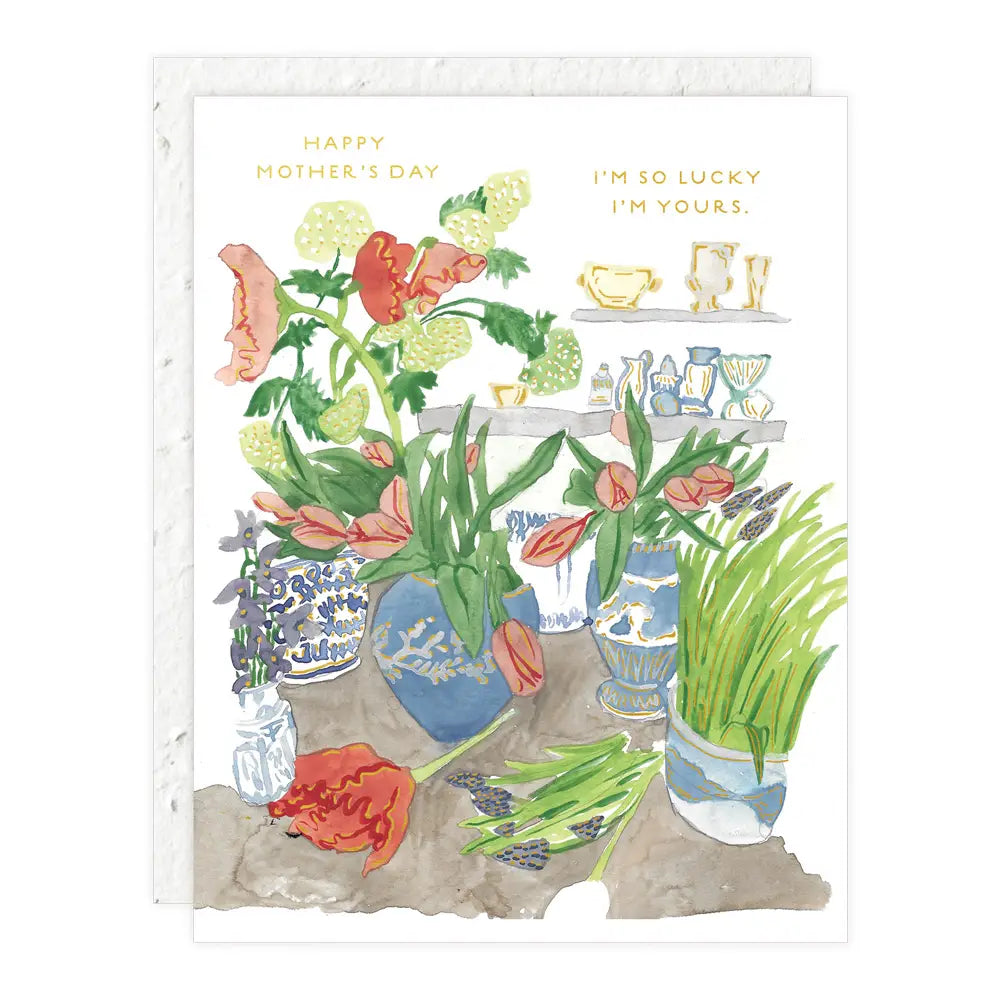 Flower Shop Mother's Day Card
