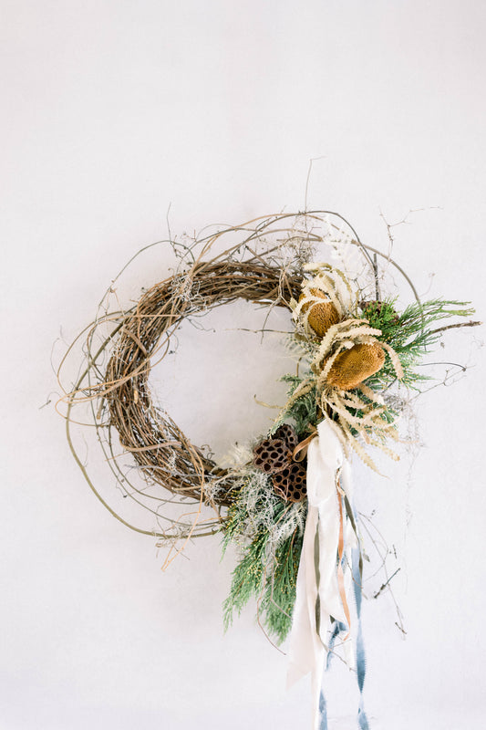 Cottage Christmas Wreath