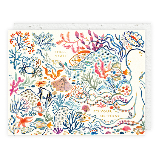Shell Yeah Birthday Card