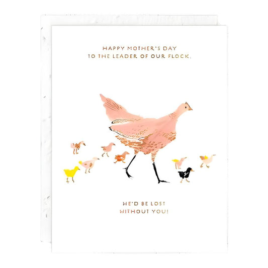 Mother Hen Mother's Day Card