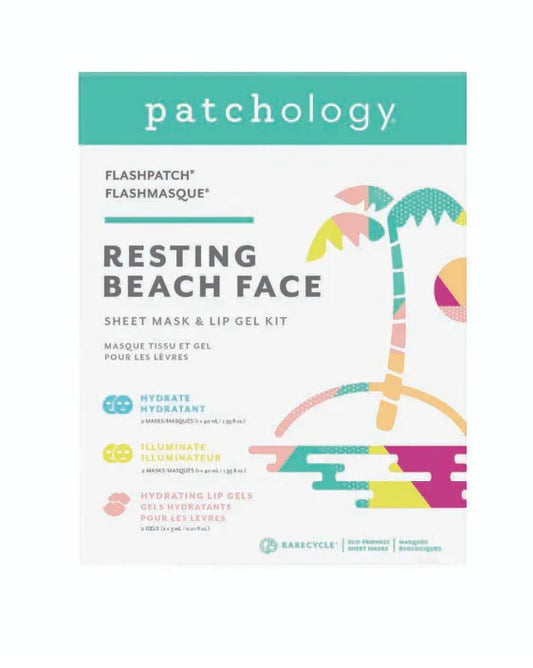Resting Beach Face Self Care Set