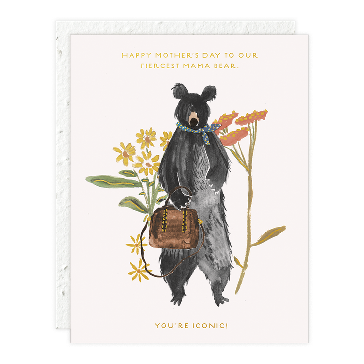 Mama Bear Mother's Day Card