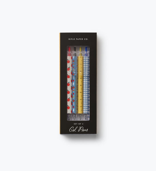 Rifle Paper Co. Schoolhouse Gel Pen Set