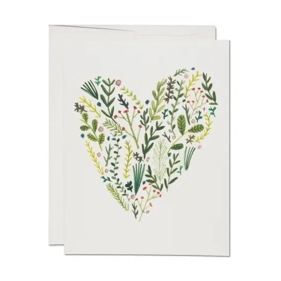 Floral Heart Card