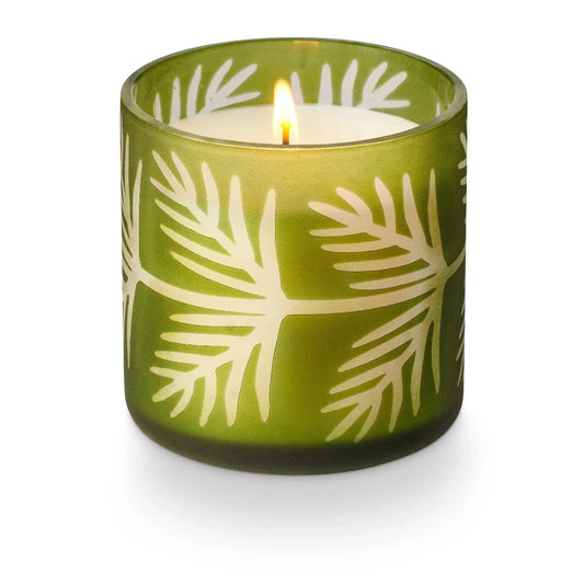 Illume Balsam & Cedar Glass Candle