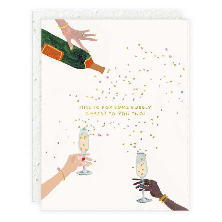 Pop Some Bubbly Card