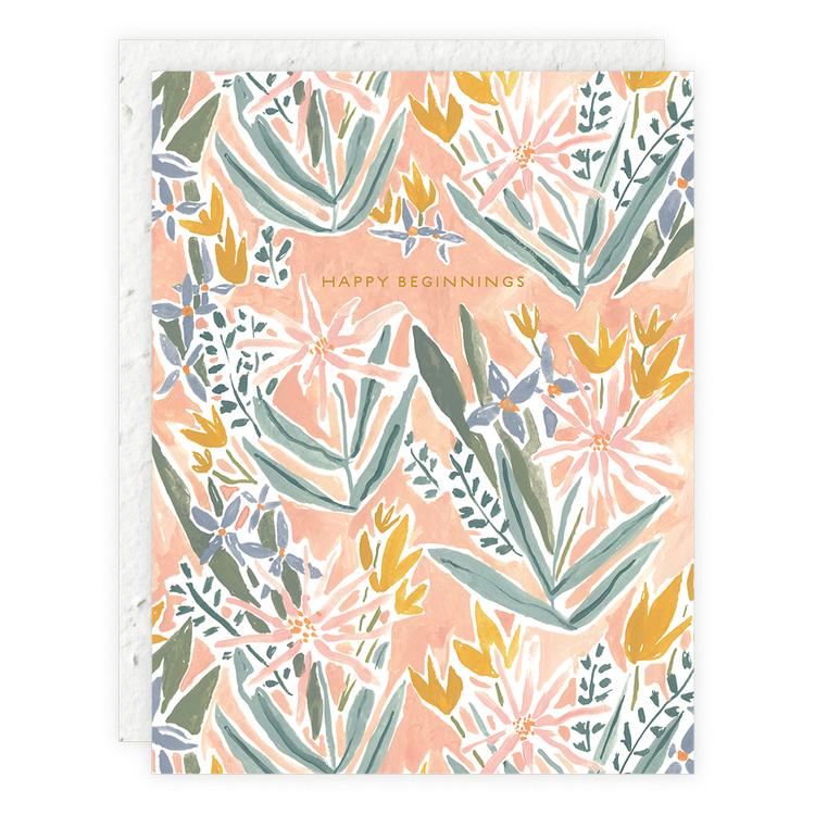 Happy Beginnings Card