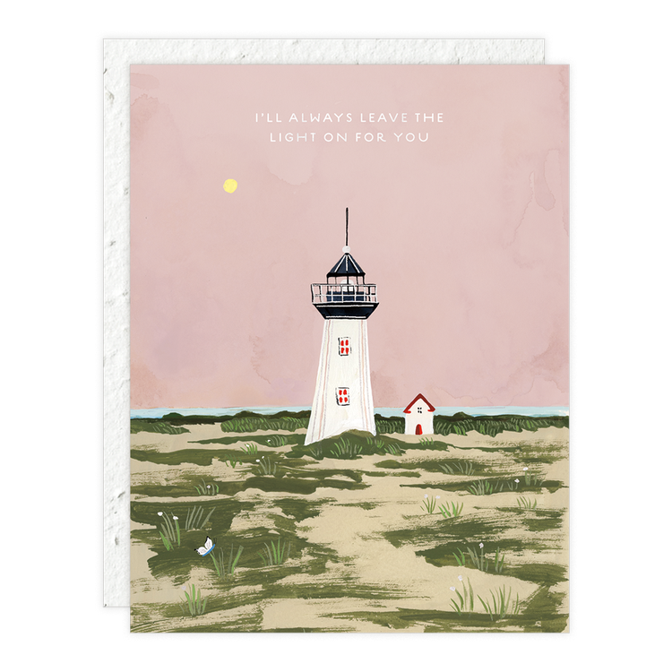 Lighthouse Love + Friendship Card