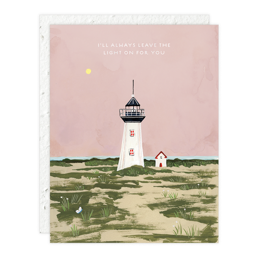 Lighthouse Love + Friendship Card