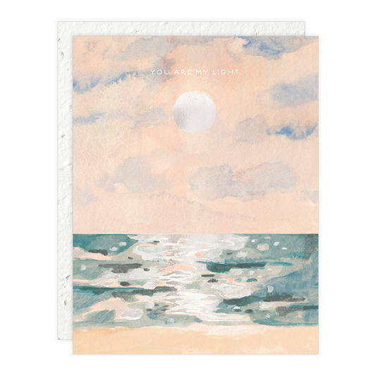Moonlight Love + Friendship Card