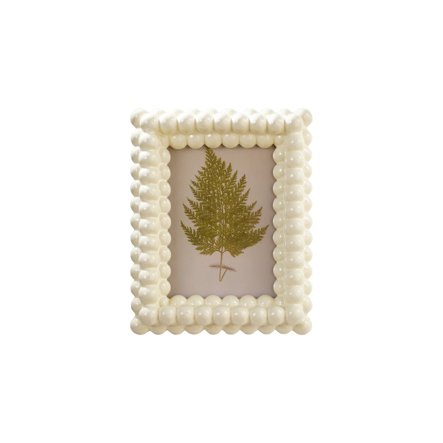 Resin and Glass Ball Photo Frame
