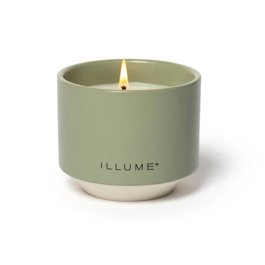 Illume Matte Ceramic Candle