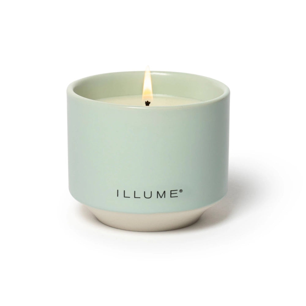 Illume Matte Ceramic Candle