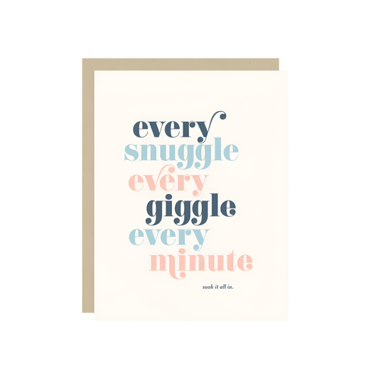 Every Snuggle New Baby Card